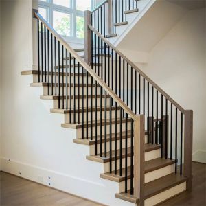 Design Security Art Forging wrought Iron Home Stair Balustrade