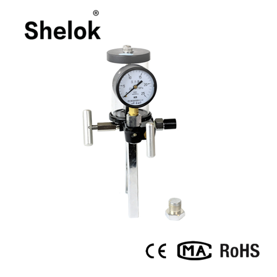 Hand Manual Hydraulic Pressure Pump Calibrators For Measurement