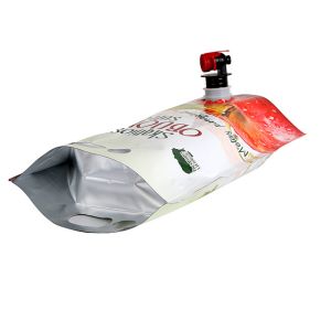 Customization Size Stand Up Pouch With Spout Moisture Proof Packaging For Wine /