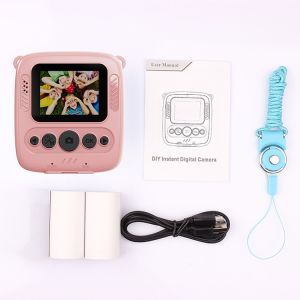 Portable 2.0"IPS Screen Mini Camera for Kids White CE ROHS FCC Certified