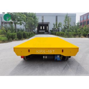 Low Bed 30t Heavy Load Battery Powered Rail Flat Transfer Platform Trolley