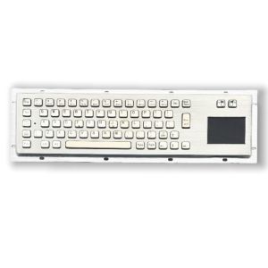 IP65 Industrial PC Keyboard Stainless Steel With Full Functional 2 Keys Touch