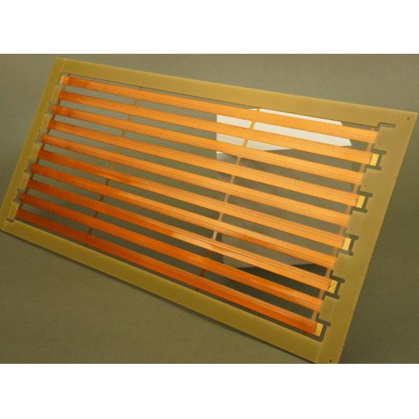 2 Layer PI Flexible PCB Board With Immersion Gold And Coverlay Customizable