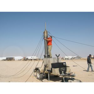 21m pneumatic telescopic mast-30kg payloads NR-3200-21000-30L for mobile