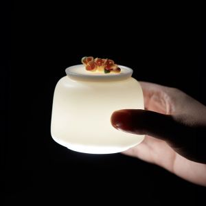 Year's Holiday Ceramic Storage Jar Multifunctional Design For Party Occasion