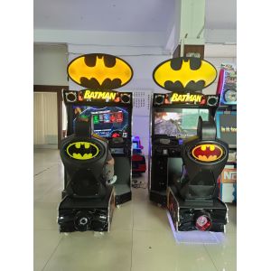 Amusement Park Coin Operated Bat man Video Car Racing Game Machine