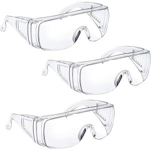 Polycarbonate Lens Safety Goggles For Chemistry Lab Scratch Resistant