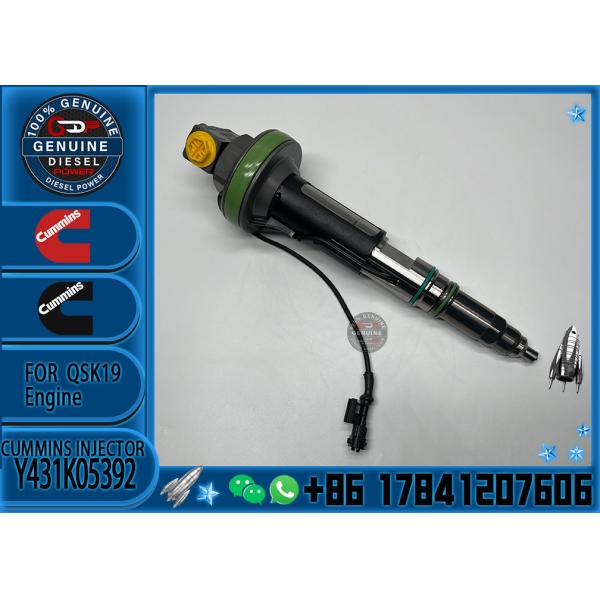 Original Injector 2867147 Y431K05392 for Cummins QSK19 QSK38 QSK50 ENGINE 0404