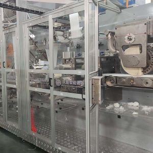 High Standard Full Servo Adult Diaper Making Machinery with PLC Control System