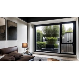 OEM Push Out Casement Windows Lightweight Energy Efficient Aluminium Windows