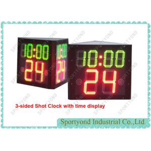 Cheap Three-Sided shot clock with period time for basketball game for sale
