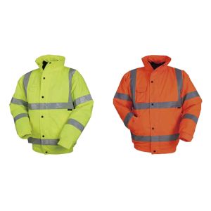 5xl En471 Breathable Fluorescent Reflective Jacket Construction Bomber