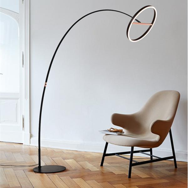 Postmodern minimalist fishing living room floor lamp SOL LED Mega Floor Lamp(WH-MFL-161)
