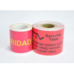 Special Glue Adhesive Security Labels , Hologram Security Labels For Zip Lock