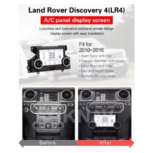 AC Panel Climate Control LCD Screen Air Conditioning Touching Screen For Land