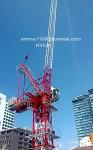 D120-4522 Luffing Jib Crane 45m Boom 6t Load 2.2t Tip Load Specification