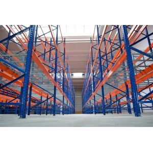 Warehouse Steel Teardrop Style Pallet Racking USA Type 3000IBS 4000Ibs