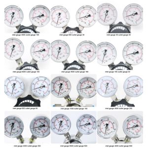 1.6% Precision Gas Pressure Test Gauge with Sensord Length of 50mm and Range 0