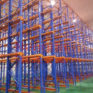 Lower Operating Costs Drive-in Racking Higher Density with Fewer Aisles