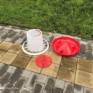 10L Capacity Geese Chicken Feeder Plastic For Poultry