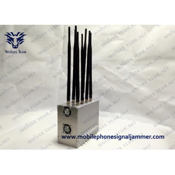 8 channels Indoor High Power mobile phone Jammer GSM CDMA UMTS 4G Bluetooth