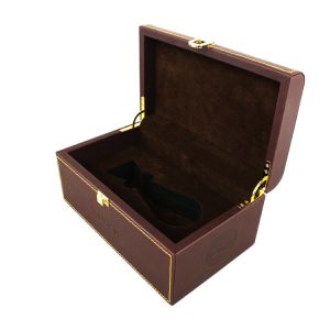 Brown High End Perfume Box Custom Attar Bottle Box Recycled FSC Certified