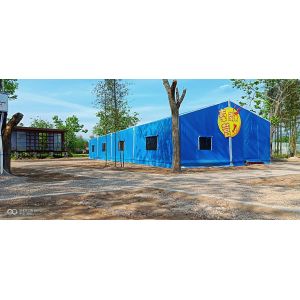 15m luxury waterproof flame resistant PVC Cover Aluminum Frame Camping event Marquee tents