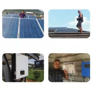 Solar controller inverter low voltage high frequency reverse control integrated