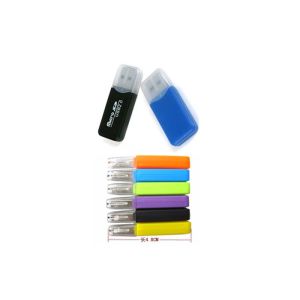 Laser Logo Print Portable Card Reader 6.7g Single Card Slots With 480 Mb Data