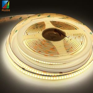 624led/m 24V 14W/m Dual White COB Led Strip CCT Tunable 2700K to 6500K Cri 90