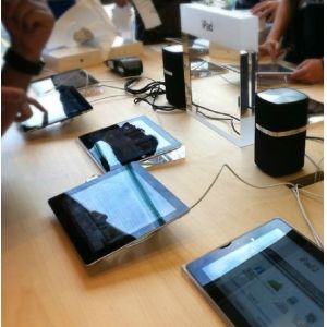 COMER 8 USB Ports Anti-Lost Mobile alarm controller display systems holder with