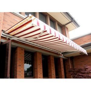 Aluminum Retractable Motorized Remote Control Awning for Outdoor Patio and