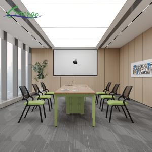 Sleek And Professional Office Conference Table High Capacity Scratch-resistant