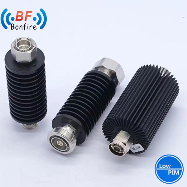 Grey 5W SMA Male to Female RF Attenuator 3-40dB DC-3800MHz 50 Ohm Adjustable