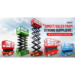 4-16 M Aerial Work Platform Mobile Hydraulic Electric Scissor Lift Electric