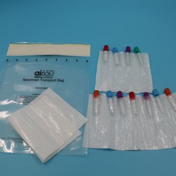 UN3373 Compliant Specimen Transport Box And Biological Sample Bag For Safe