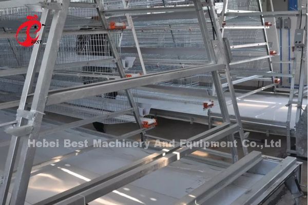 Good Price Hot galvanized Layer Farming Cage System A type Sale Adela