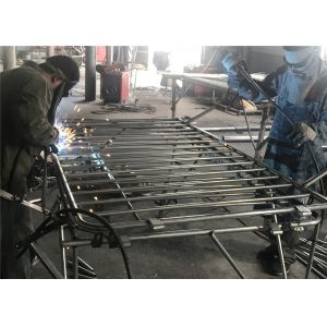 32mm wall thickness 1.00mm Crowd Control Barriers For United Kingdom Market Pre