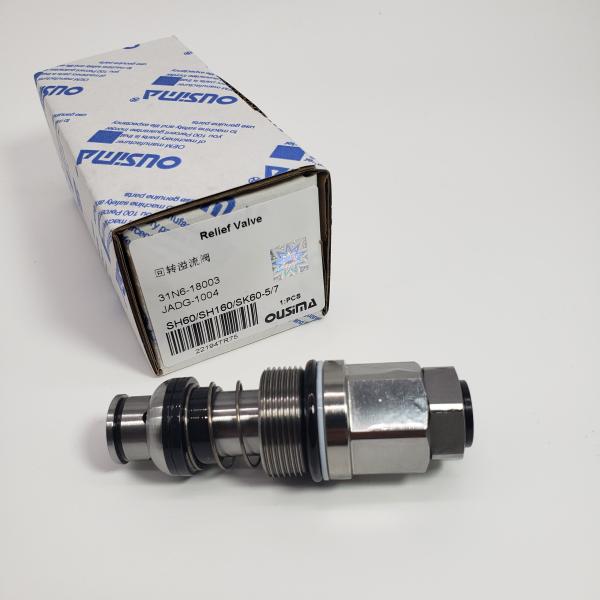 31N6-18003 Relief Valve Swing Motor JADG-1004 For R60-5/R80-7 SK60-5/7 SK70