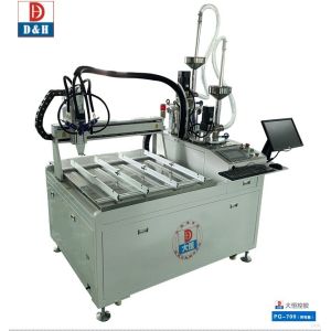 Cheap 2 Part Silicone Epoxy Resin Meter Mix CNC Glue Dispensing Machine with Easy Operation for sale