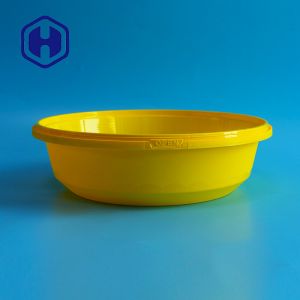 2000ml IML Plastic Containers White Black Yellow Recyclable Microwavable Take