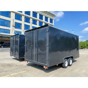 Steel structure Box Trailers Customizable Enclosed Cargo Trailer