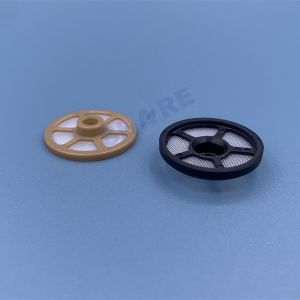 Injector Fuel Disc Filter D24.9X4.6mm Brown/Black Color Car Gasoline Screen