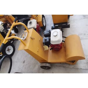 5.5HP gasline Road Marking Auxiliary Machine road sweeper machine 400R/min