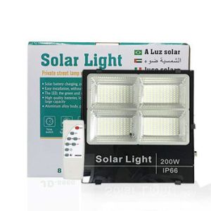 200W 40W 25W Monocrystalline Solar Powered LED Flood Light