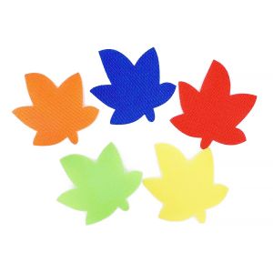 Cheap Irregular Polka Adhesive Hook And Loop Handcrafted Hook and Loop Stickers For Kindergartens for sale