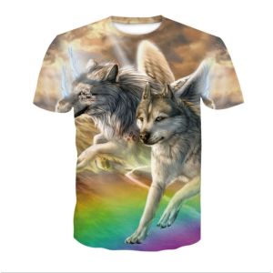 OEM ODM Digital Printing T Shirts Anti wrinkle slightly stretchy