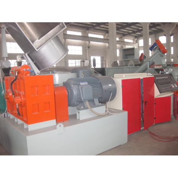 Durable Plastic Recycling Granulator Machine PP PE Compacting Die - Face Cutting