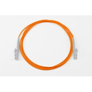 Durable Fiber Optical Patch Cord E2000/APC E2000/UPC Low Smoke Zero Halogen Jacket