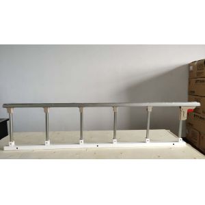 China Six Pole Aluminum Alloy Side Rail Hospital Bed Guard Rails Collapsible on sale